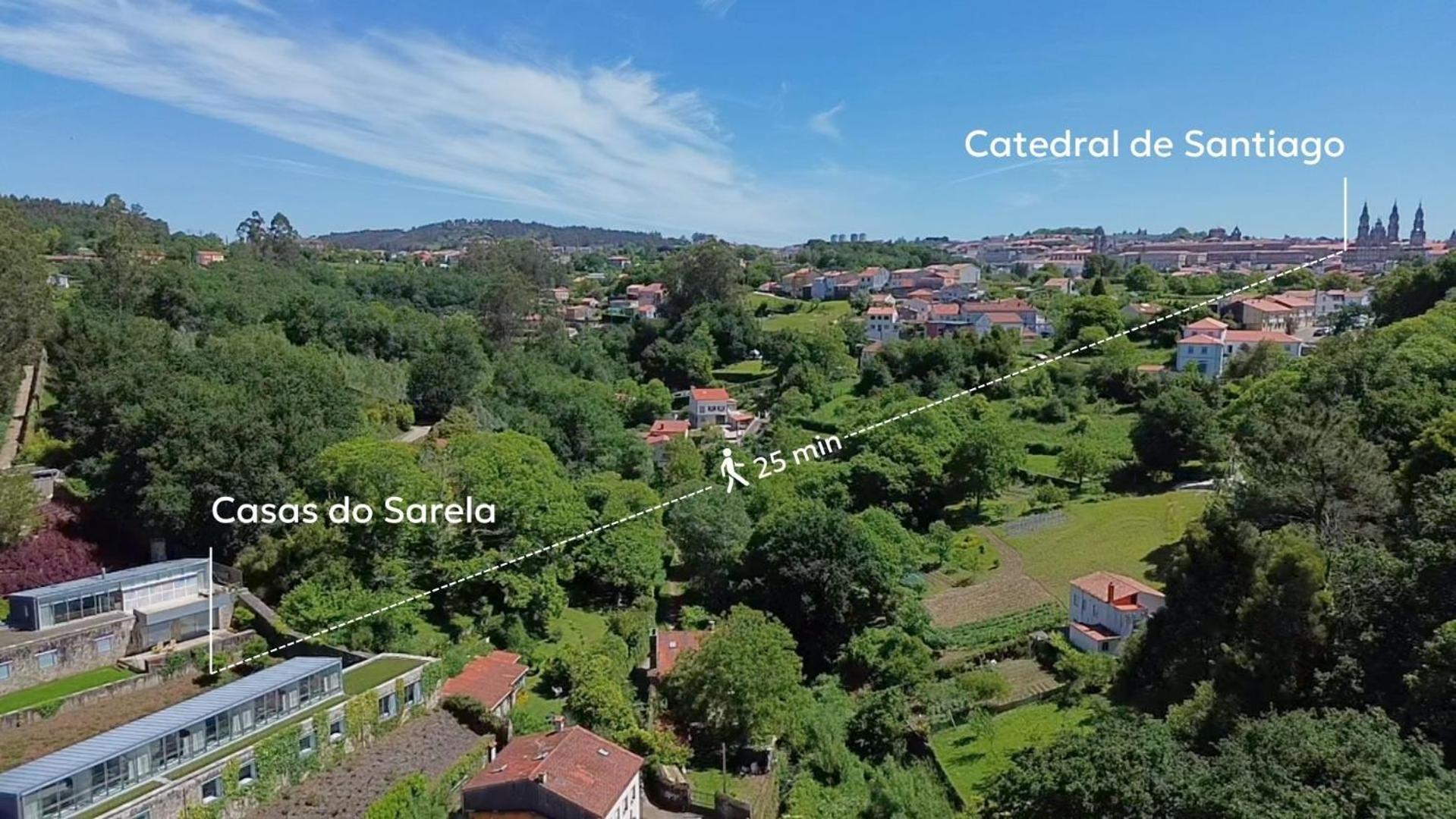Casas Do Sarela By Upper Luxury Housing Appartement Santiago de Compostella Buitenkant foto